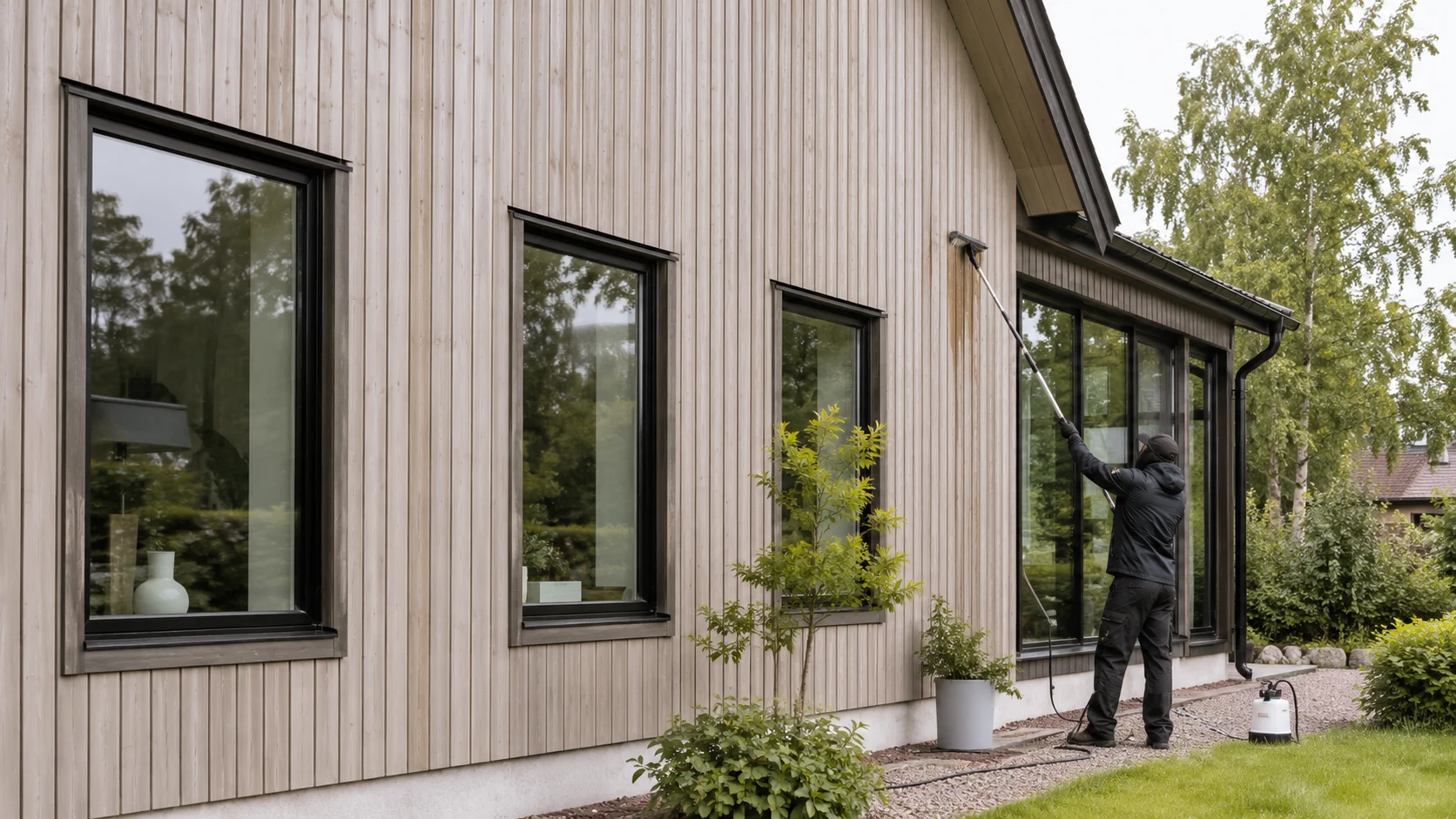 Fasadtvätt